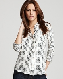 Equipment Blouse - Brett Geometric Print Equipment Blouse - Brett Geometric Print