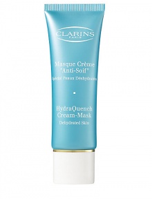 This cream-mask intensively rehydrates, revitalizes and helps return skin to its natural beauty. Note: Can be applied to the eye contour. Leave on for 5 to 10 minutes and smooth away any excess with Clarins Toning Lotion. This cream-mask intensively rehydrates, revitalizes and helps return skin to its natural beauty. Note: Can be applied to the eye contour. Leave on for 5 to 10 minutes and smooth away any excess with Clarins Toning Lotion.
