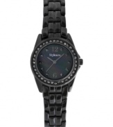 Grab an edge with this alluring gunmetal tone watch from Style&co.