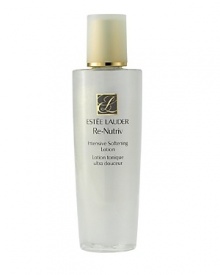 A luxuriously silky toning lotion flecked with elemental gold. This unique toning lotion flecked with elemental gold removes surface impurities while it perfects skin's surface - smoothing, softening and refreshing. Luxuriously silky, it leaves skin with an invisible veil of moisture and helps maintain the optimum oil/moisture balance. Alcohol-free. Wonderfully pampering, the Intensive Softening Lotion prepares your skin to get the maximum benefit from the rest of your Re-Nutriv Intensive Lifting skincare. THE RE-NUTRIV INTENSIVE LIFTING SYSTEM Discover the science of luxury: leading edge anti-aging technology combined with exquisite indulgence. The system takes recovery and repair to new levels, addressing the visible signs of aging in many different ways. Used together, the formulas reinforce each other, each boosting the efficacy of the others and creating a remarkable synergy. You'll see the difference. We promise. A luxuriously silky toning lotion flecked with elemental gold. This unique toning lotion flecked with elemental gold removes surface impurities while it perfects skin's surface - smoothing, softening and refreshing. Luxuriously silky, it leaves skin with an invisible veil of moisture and helps maintain the optimum oil/moisture balance. Alcohol-free. Wonderfully pampering, the Intensive Softening Lotion prepares your skin to get the maximum benefit from the rest of your Re-Nutriv Intensive Lifting skincare. THE RE-NUTRIV INTENSIVE LIFTING SYSTEM Discover the science of luxury: leading edge anti-aging technology combined with exquisite indulgence. The system takes recovery and repair to new levels, addressing the visible signs of aging in many different ways. Used together, the formulas reinforce each other, each boosting the efficacy of the others and creating a remarkable synergy. You'll see the difference. We promise.