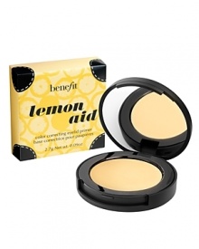 Wake up your eyelids with this warm yellow correcting cream. It helps to hide redness & discoloration on your eyelids. In a snap, eyes look refreshed, frisky and ready for fun. Pat on eyelids with your fingertip & blend. Wear alone or under makeup. Wake up your eyelids with this warm yellow correcting cream. It helps to hide redness & discoloration on your eyelids. In a snap, eyes look refreshed, frisky and ready for fun. Pat on eyelids with your fingertip & blend. Wear alone or under makeup.
