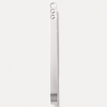 Stainless steel ice tongs designed by Arne Jacobsen as part of the Cylinda Line. Made in Denmark. Stainless steel ice tongs designed by Arne Jacobsen as part of the Cylinda Line. Made in Denmark.