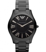 A durable and darkly stylish watch from Emporio Armani.