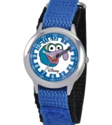 The Great Gonzo! Help your kids stay on time with this fun Time Teacher watch from Disney. Featuring Gonzo from The Muppets, the hour and minute hands are clearly labeled for easy reading.