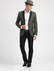Slim fitting, straight-leg pant is tailored in stretch cotton for maximum comfort, and lightly treated and distressed for a well-worn look.Five-pocket styleInseam, about 32-3498% cotton/2% elastaneMachine washImported Slim fitting, straight-leg pant is tailored in stretch cotton for maximum comfort, and lightly treated and distressed for a well-worn look.Five-pocket styleInseam, about 32-3498% cotton/2% elastaneMachine washImported