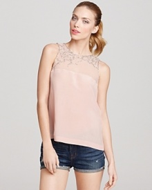 French Connection Tank - Eliza Beaded French Connection Tank - Eliza Beaded