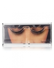 Benefit has more lash looks than days of the week. The new Lash Lovelies collection lets you be whoever, whenever! Custom-designed to fit precisely, its easy to apply them like a pro. Apply a thin line of lash glue along the base of false eyelashes. Let set for 30 seconds or until tacky. Position the lash close to the base of your natural lashes & gently press down from the outer corner inwards. To remove: gently peel off from outer to inner corner of eyelid. Apply more glue to the edges as they tend to have the most difficulty in sticking. Benefit has more lash looks than days of the week. The new Lash Lovelies collection lets you be whoever, whenever! Custom-designed to fit precisely, its easy to apply them like a pro. Apply a thin line of lash glue along the base of false eyelashes. Let set for 30 seconds or until tacky. Position the lash close to the base of your natural lashes & gently press down from the outer corner inwards. To remove: gently peel off from outer to inner corner of eyelid. Apply more glue to the edges as they tend to have the most difficulty in sticking.