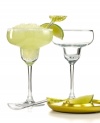 Go south of the border with the Party for Two margarita set. Classic margarita drinking glasses, a dish for salt and spoons topped with lime slices get the fiesta going. A fun gift from Luminarc.