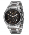 Time for everyday finery with this AX Armani Exchange watch.