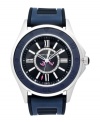 Dark with shimmery accents, this Rich Girl collection watch by Juicy Couture is a fabulous blend of sport and elegance.