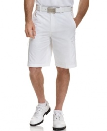 Keep your cool cruising the green in these comfortable twill shorts from Greg Norman for Tasso Elba. Keep your cool cruising the green in these comfortable twill shorts from Greg Norman for Tasso Elba.