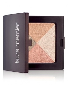 Laura Mercier Shimmer Bloc is a unique baked formula that applies effortlessly while brightening the eyes, cheeks & body with a hint of natural colour & light. Laura Mercier Shimmer Bloc is a unique baked formula that applies effortlessly while brightening the eyes, cheeks & body with a hint of natural colour & light.