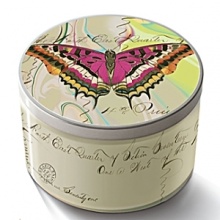 Glass candle is 2.25 high, 9 ounces. Candle emits the Jasmine Lime scent. Approximate candle burn time is up to 40 hours. Glass candle is 2.25 high, 9 ounces. Candle emits the Jasmine Lime scent. Approximate candle burn time is up to 40 hours.