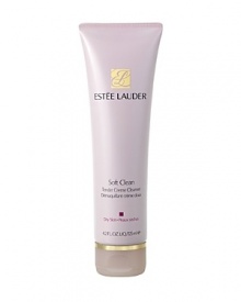 Rich soufflee cushions skin as it gently cleanses. Tissue off. A pampering new sensation for dry skin. Rich soufflee cushions skin as it gently cleanses. Creamy and ultra soothing, it leaves skin feeling soft and supple, never dry or tight. Tissue off. The Soft Clean collection provides gentle yet effective cleansing for dry skin. These innovative formulas help preserve skin's moisture barrier, as they add hydration and conditioners. A soothing botanical blend calms and softens. Dry skin has never felt so comfortable after cleansing. SOOTHING EXTRACTS:Passion Flower, Edelweiss. Rich soufflee cushions skin as it gently cleanses. Tissue off. A pampering new sensation for dry skin. Rich soufflee cushions skin as it gently cleanses. Creamy and ultra soothing, it leaves skin feeling soft and supple, never dry or tight. Tissue off. The Soft Clean collection provides gentle yet effective cleansing for dry skin. These innovative formulas help preserve skin's moisture barrier, as they add hydration and conditioners. A soothing botanical blend calms and softens. Dry skin has never felt so comfortable after cleansing. SOOTHING EXTRACTS:Passion Flower, Edelweiss.
