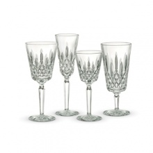 The overwhelming popularity of Waterford's Lismore pattern has inspired several variations, including Lismore Tall, with a longer, shapelier stem. The overwhelming popularity of Waterford's Lismore pattern has inspired several variations, including Lismore Tall, with a longer, shapelier stem.