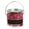 Gummy Treats by Bloomingdale's. The adorable, colorful and delicious treats come in cute little paint cans (just right for carrying) filled with your choice of Gummy bears, Gummy cherries, Gummy frogs, swirly Gummy bears, Gummy strawberries and cream, Swedish fish, bright sour worms, Jelly Belly fruit sour stars and Jelly Belly 49 flavors.