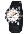 Help your kids stay on time with this fun Time Teacher watch from Disney. Featuring Phineas from the hit show Phineas & Ferb, the hour and minute hands are clearly labeled for easy reading.