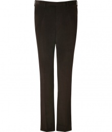 Lend some dandyish style to your office or off-duty look with these versatile corduroy pants from Baldessarini - Flat front with button tab, belt loops, on-seam pockets, back welt pockets with buttons, straight leg with crease details - Style with a matching blazer or a cashmere pullover and a leather jacket Lend some dandyish style to your office or off-duty look with these versatile corduroy pants from Baldessarini - Flat front with button tab, belt loops, on-seam pockets, back welt pockets with buttons, straight leg with crease details - Style with a matching blazer or a cashmere pullover and a leather jacket