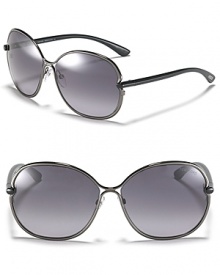 Tom Ford Leila Rounded Oversized Sunglasses Tom Ford Leila Rounded Oversized Sunglasses