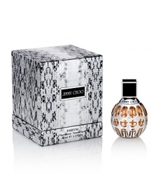 Limited Edition Parfum, a warmer and more sensual version of the original, with notes of tiger orchid enhanced with an addictive candied orange and the irresistible trail of toffee chypre. The faceted bottle is decorated with brilliant silver and is presented in python print packaging reimagined in silver and black. Limited Edition Parfum, a warmer and more sensual version of the original, with notes of tiger orchid enhanced with an addictive candied orange and the irresistible trail of toffee chypre. The faceted bottle is decorated with brilliant silver and is presented in python print packaging reimagined in silver and black.