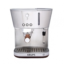 Rise and shine with this sleek, high gloss stunner. Crafted of stainless steel and chrome, and accented with natural wood, this programmable machine is equal parts beauty and brains. Rise and shine with this sleek, high gloss stunner. Crafted of stainless steel and chrome, and accented with natural wood, this programmable machine is equal parts beauty and brains.