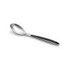 Crafted from stainless steel with heat-resistant soft-touch silicone accents, this Calphalon stainless steel spoon offers the perfect balance of durability and comfort and a unique grip-anywhere handle lets you decide where to hold it.