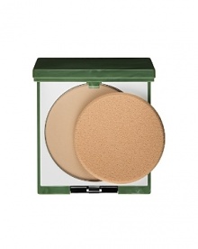 Powder and foundation combined. Long-wearing, full coverage powder that works as an over-foundation finisher or as a powder foundation. Extra-cling power for double coverage. Lends a smooth, matte, skin-perfection finish.