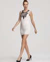 Gryphon Dress - Mosaic with Embellished Neck