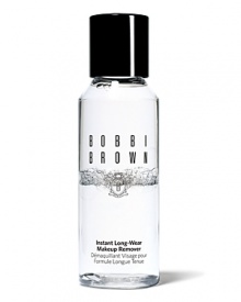 This extra gentle waterproof makeup remover effectively removes long-wearing and waterproof eye and lip makeup, while conditioning lashes. Bobbi Brown Instant Long-Wear Makeup Remover leaves eyes and lips clean and pleasantly refreshed. This extra gentle waterproof makeup remover effectively removes long-wearing and waterproof eye and lip makeup, while conditioning lashes. Bobbi Brown Instant Long-Wear Makeup Remover leaves eyes and lips clean and pleasantly refreshed.