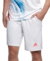 Made to move-these active bermuda shorts from adidas feature ClimaCool and ForMotion technologies for top performance.
