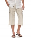 Go long this season. In a cool clam-digger style, these Cubavera shorts redefine your summer style.