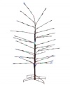 Bare but brilliant, the Twig Tree from Kurt Adler branches out and into colorful lights that'll make any minimalist very merry.