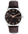 Simple elegance defines this Caravelle by Bulova watch.