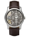 Clearly stylish, this distinctive watch from Fossil is a fresh twist on the traditional.