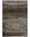 Richly textured, Calvin Klein's collection of luster-washed rugs bring an element of earthy, modern luxury to your home. The slate rug is handcrafted of plush wool in silvery pewter tones and finished with a special wash to produce an elegant patina.
