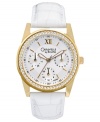 Perfect for a weekend walk or a workday meeting, this Caravelle by Bulova watch is a versatile beauty.