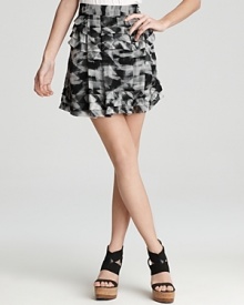 Theory Skirt - Mashita Cubist Plaid Theory Skirt - Mashita Cubist Plaid