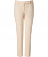 Set the foundation for chic workweek looks with Rachel Zoes slim tailored ankle trousers - Side and back slit pockets, zip fly, hidden tabbed closure - Tailored fit, ankle length - Team feminine tops and platforms, or go for the full look with a button-down and matching blazer
