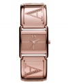 Shimmery color in a sophisticated silhouette: a timepiece by AX Armani Exchange.
