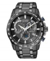 Sleek, monochromatic sport watch built with Citizen's signature Eco-Drive solar power.