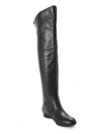 The Jessica Simpson Katyia Tall Boots are all about sophistication and simplicity with their elegant, zipper-embellished shaft, high-cut silhouette, and chic wedge heel. The Jessica Simpson Katyia Tall Boots are all about sophistication and simplicity with their elegant, zipper-embellished shaft, high-cut silhouette, and chic wedge heel.