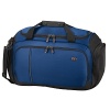 Roomy, sleek and stylish, this large cargo bag is made for today's traveler. Removable padded shoulder strap. Rear zippered pocket with bottom zipper converts to a sleeve for sliding over wheeled handle systems.