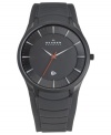 Masculine tones create a timepiece made for the modern man, by Skagen Denmark.