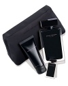 Narciso Rodriguez offers the ultimate elegant gift set featuring 3.3 oz. Eau de Toilette, 0.25 oz. miniature, new 1.6 oz. hand cream formula and a black couture pouch.