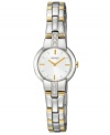 Elegant with subtle accents, this gorgeous Seiko watch is a versatile addition to any wardrobe.