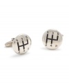 Shift gears from your standard 9-to-5 look and rev up your style with the subtle racing-inspired touch of these gear shifter cufflinks from Cufflinks, Inc.