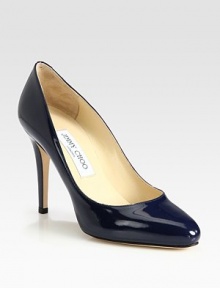 From the 24:7 Collection. High-shine patent leather upper rests upon a slender, self-covered heel. Self-covered heel, 4 (100mm)Patent leather upperLeather lining and solePadded insoleMade in ItalyOUR FIT MODEL RECOMMENDS ordering one half size up as this style runs small. From the 24:7 Collection. High-shine patent leather upper rests upon a slender, self-covered heel. Self-covered heel, 4 (100mm)Patent leather upperLeather lining and solePadded insoleMade in ItalyOUR FIT MODEL RECOMMENDS ordering one half size up as this style runs small.