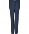 A smart pair of slim dress trousers are an essential in any wardrobe, and PS by Paul Smiths blue-grey, wool and mohair pants are a modern must - Contemporary cut is slim, with flattering, leg-elongating crease detail - Tab waist with belt loops and zip fly - Slash pockets at sides, welt pockets at rear - Polished and elegant, perfect for pairing with a button down and blazer, a cashmere pullover or a t-shirt and leather jacket