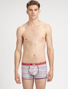 A lightweight, slim-fitting brief of cotton with a hint of stretch for maximum comfort.Elastic logo waistband95% cotton/5% elastane/12% polyesterMachine washImported A lightweight, slim-fitting brief of cotton with a hint of stretch for maximum comfort.Elastic logo waistband95% cotton/5% elastane/12% polyesterMachine washImported