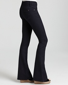 James Jeans Flare Jeans - Juliette Slim Leg Trumpet Flare Jeans in Provacateur Wash James Jeans Flare Jeans - Juliette Slim Leg Trumpet Flare Jeans in Provacateur Wash